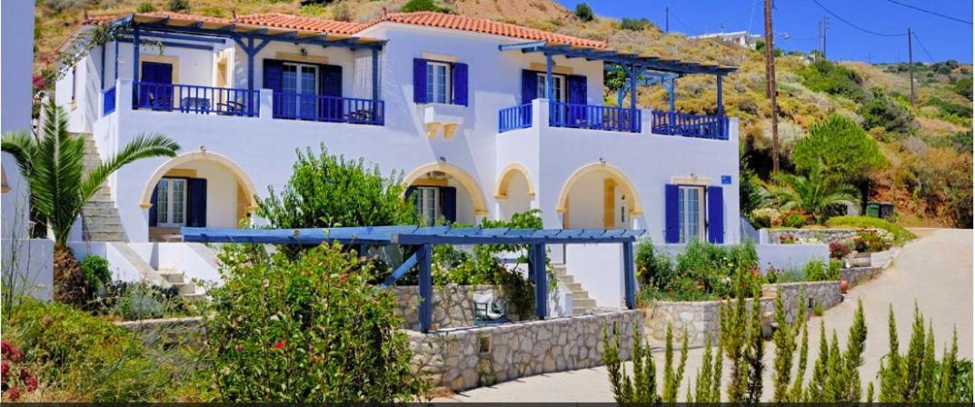 Evangelia House Sea View Apartments Agia Pelagia  Bagian luar foto