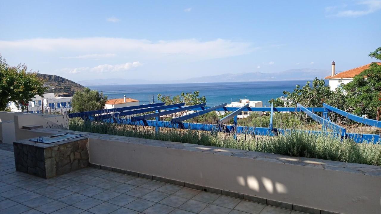 Evangelia House Sea View Apartments Agia Pelagia  Bagian luar foto