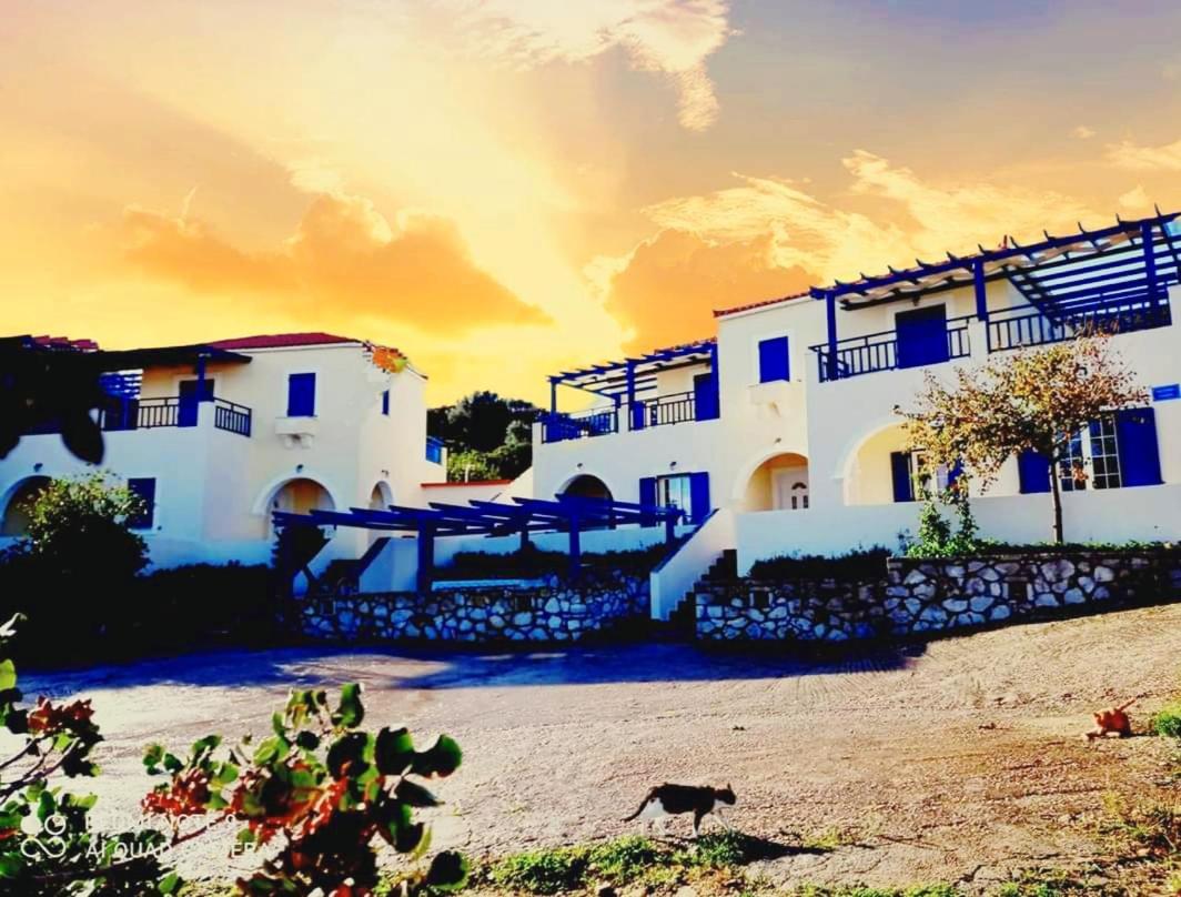 Evangelia House Sea View Apartments Agia Pelagia  Bagian luar foto